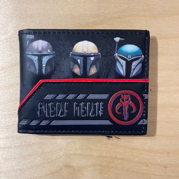 Other - Black Mandalorian Wallet (LW)